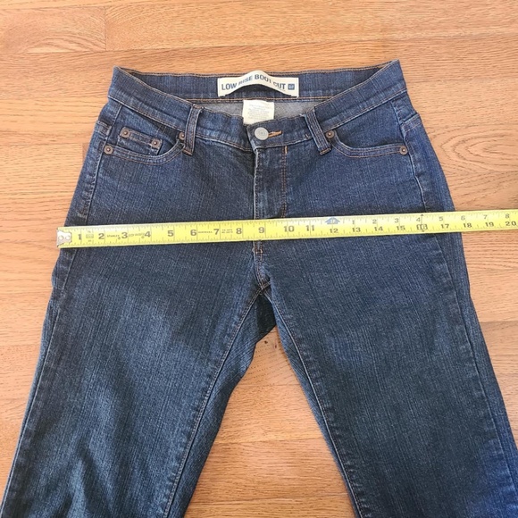 Y2K 90s GAP Low Rise Boot Cut Jeans Women's 26  Denim 97% cotton 3%stretch - Picture 4 of 9